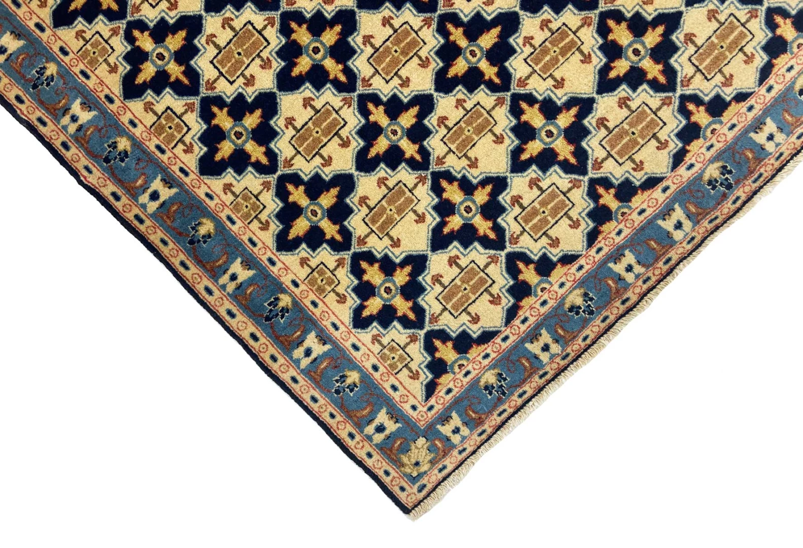 Kashan Perserteppich aus Iran, 179 × 104 cm