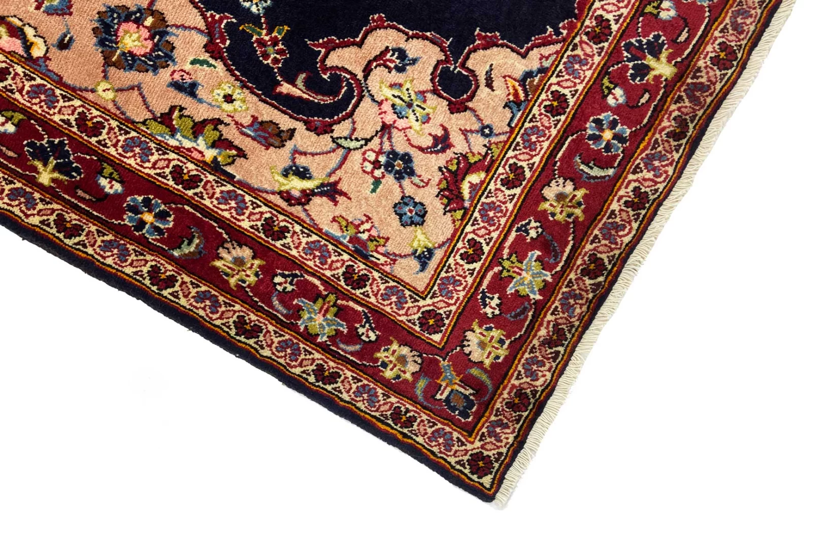 Kashan Perserteppich aus Iran, 185 × 100 cm