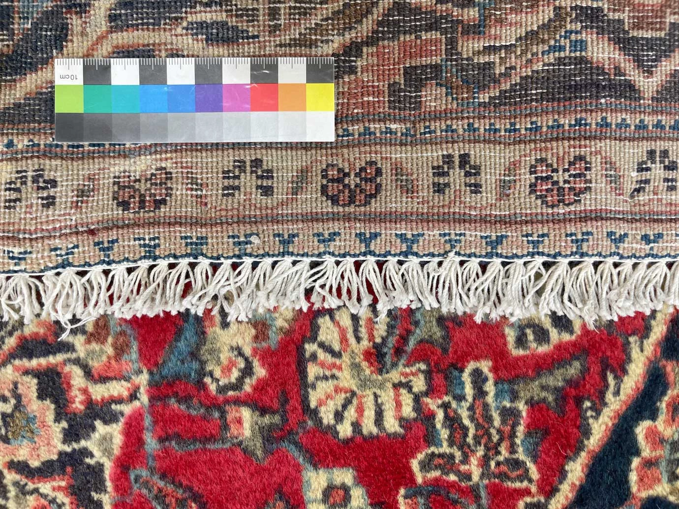 Handgeknüpfter Kashan Perserteppich, 220 × 139 cm, Wolle