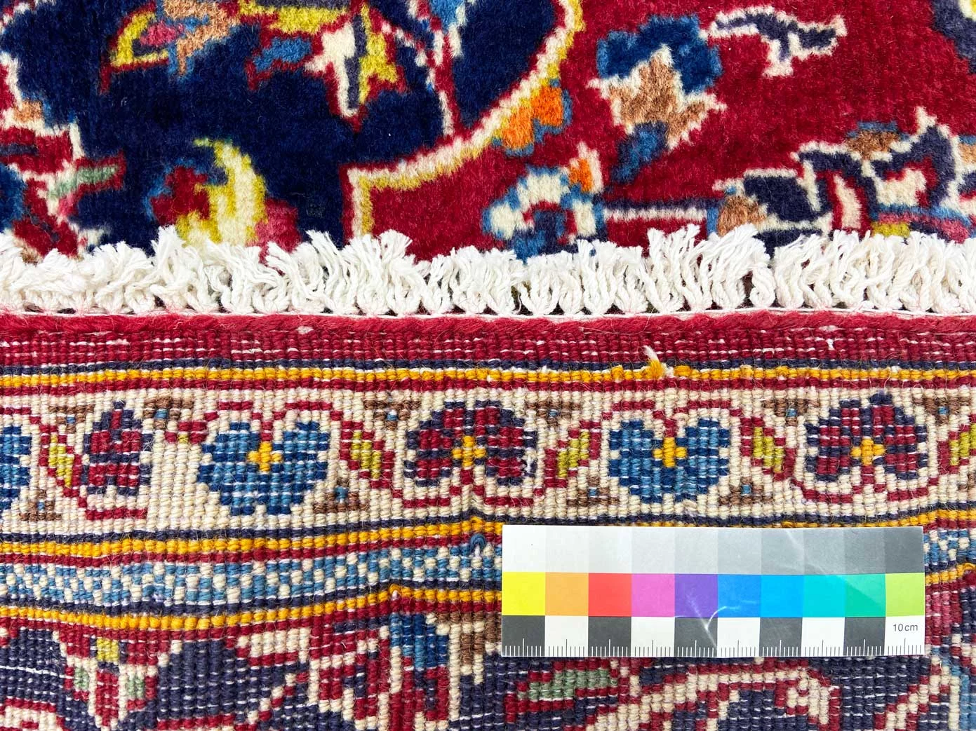 Handgeknüpfter Kashan Perserteppich 242 × 152 cm