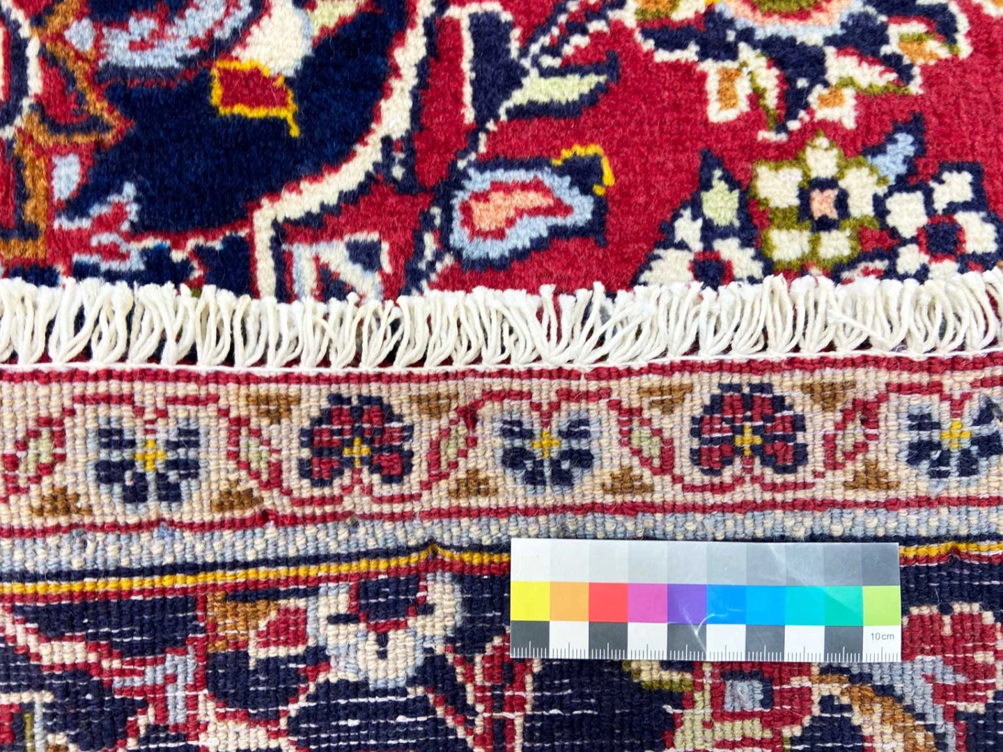 Kashan Perserteppich aus Iran, 249 × 151 cm