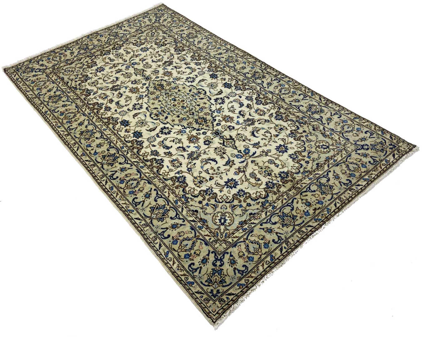 Kashan Perserteppich 250 × 149 cm aus Wolle, handgeknüpft