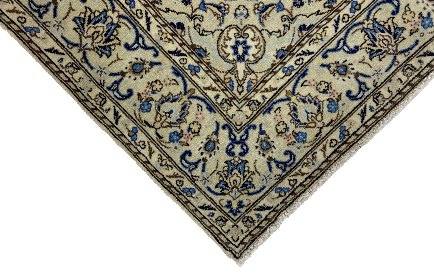 Kashan Perserteppich 250 × 149 cm aus Wolle, handgeknüpft