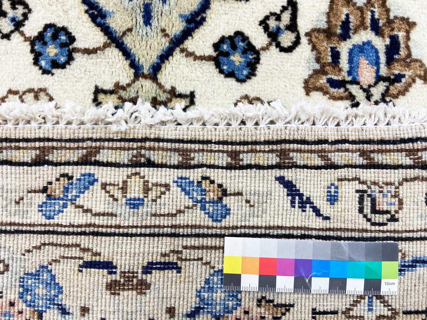 Kashan Perserteppich 250 × 149 cm aus Wolle, handgeknüpft