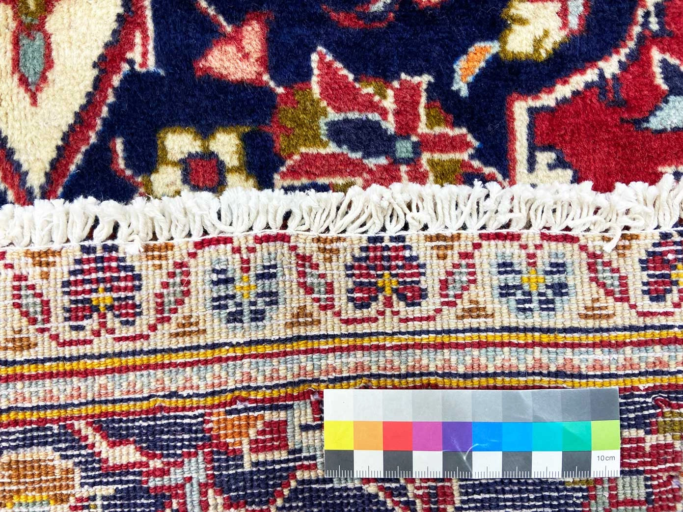 Kashan Perserteppich aus Iran, 252 × 151 cm