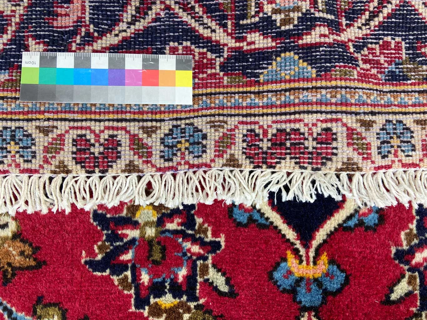 Handgeknüpfter Kashan Perserteppich, 262 × 148 cm, Wolle