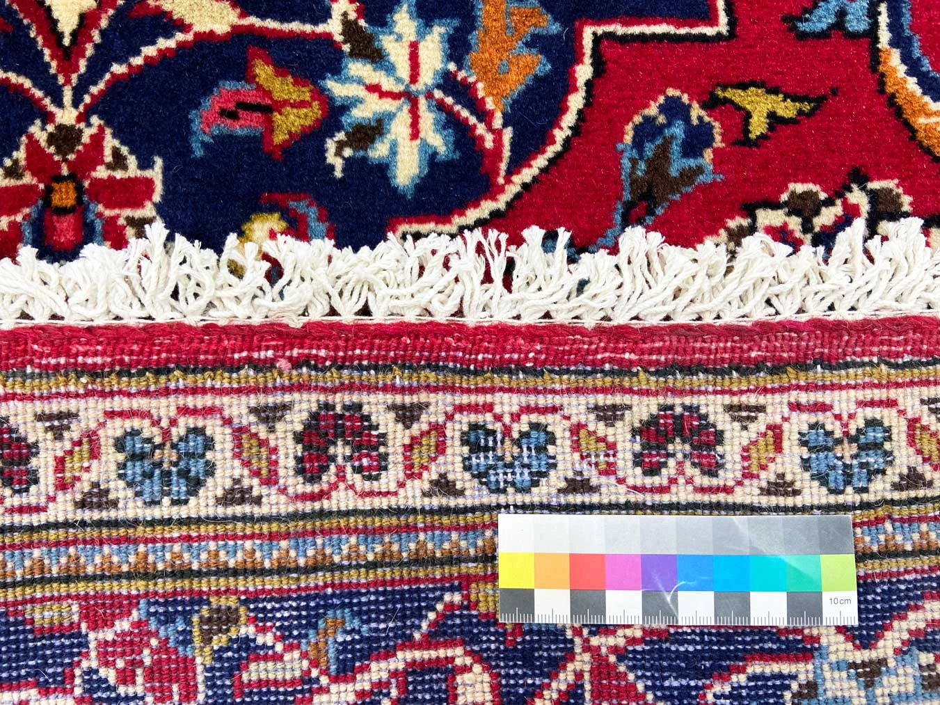 Kashan Perserteppich aus Iran, 262 × 151 cm