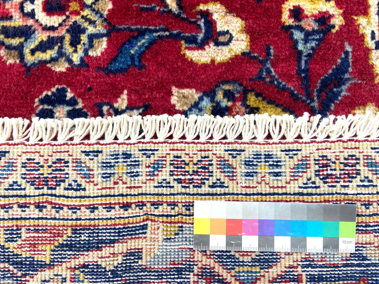 Kashan Perserteppich 294 × 201 cm aus Wolle, handgeknüpft