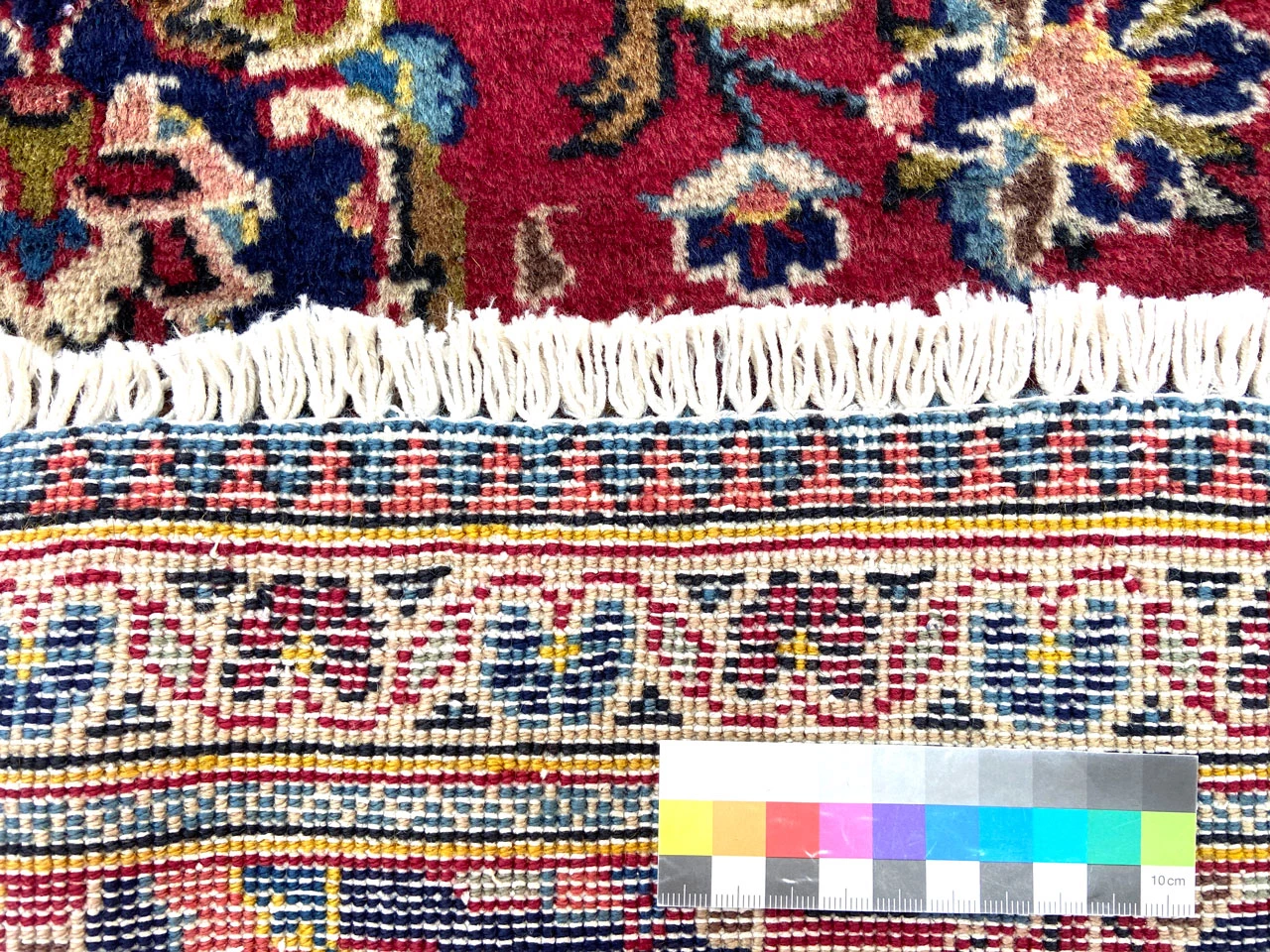Handgeknüpfter Kashan Perserteppich 301 × 196 cm