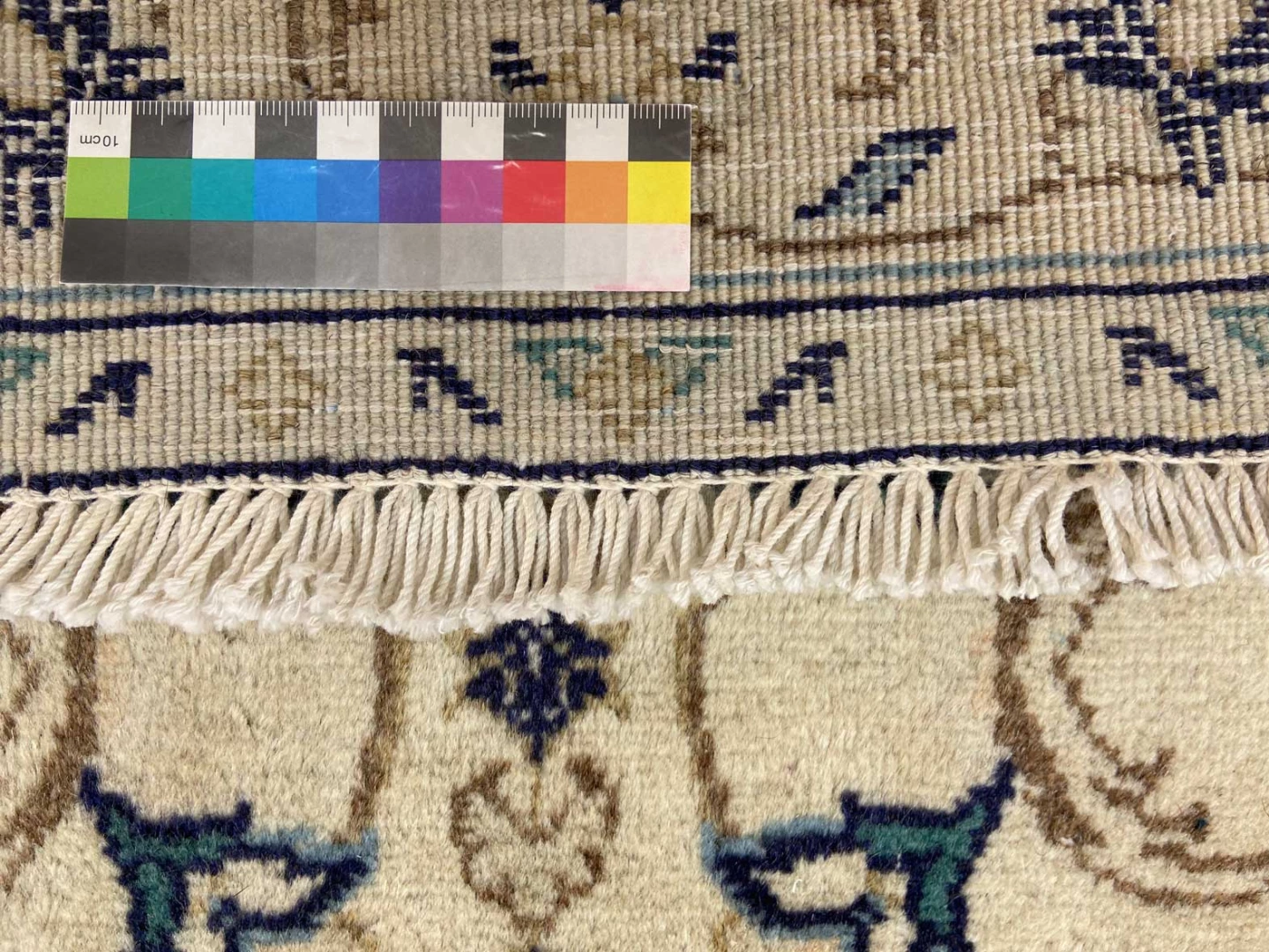 Handgeknüpfter Kashan Perserteppich 305 × 79 cm