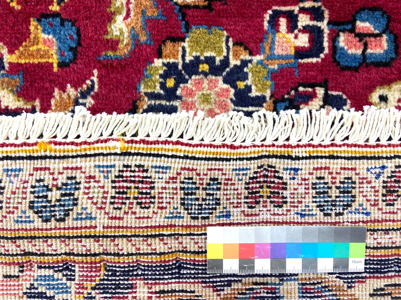 Kashan Perserteppich 306 × 195 cm aus Wolle, handgeknüpft