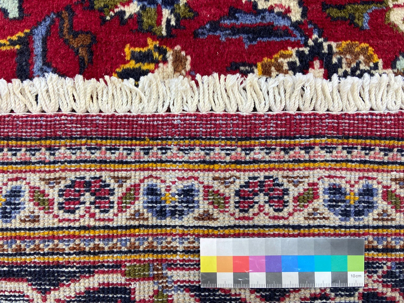Handgeknüpfter Kashan Perserteppich 307 × 213 cm