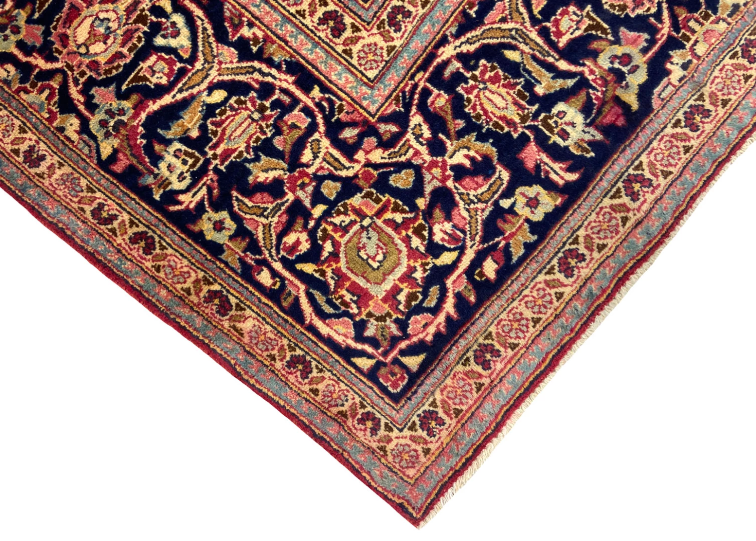 Kashan Perserteppich aus Iran, 310 × 201 cm