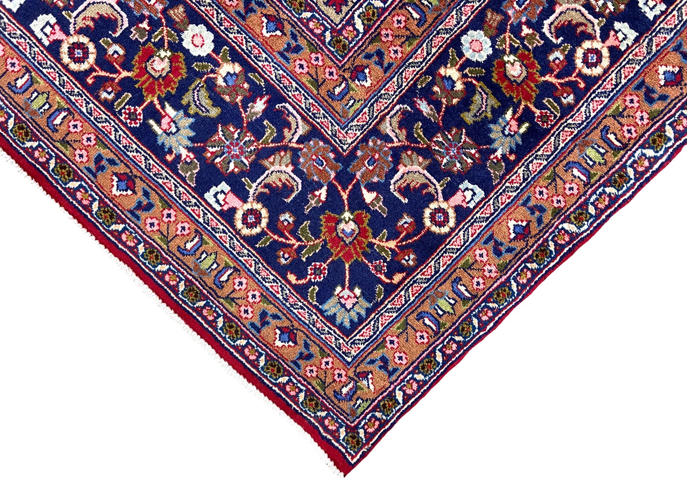 Kashan Perserteppich aus Iran, 312 × 207 cm
