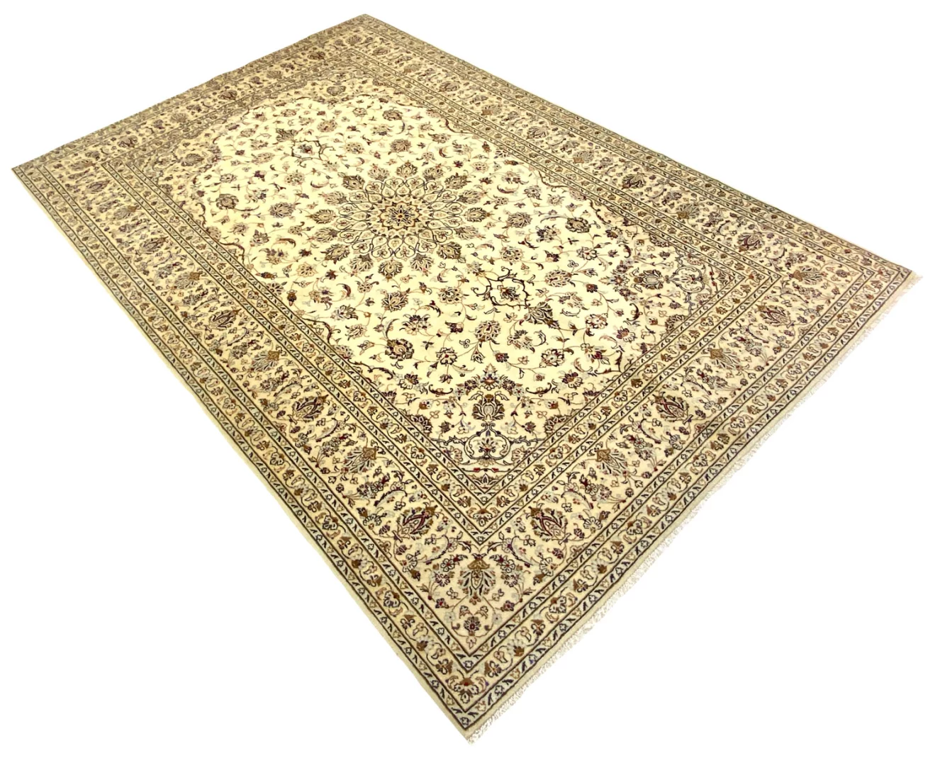 Kashan Perserteppich aus Iran, 314 × 199 cm