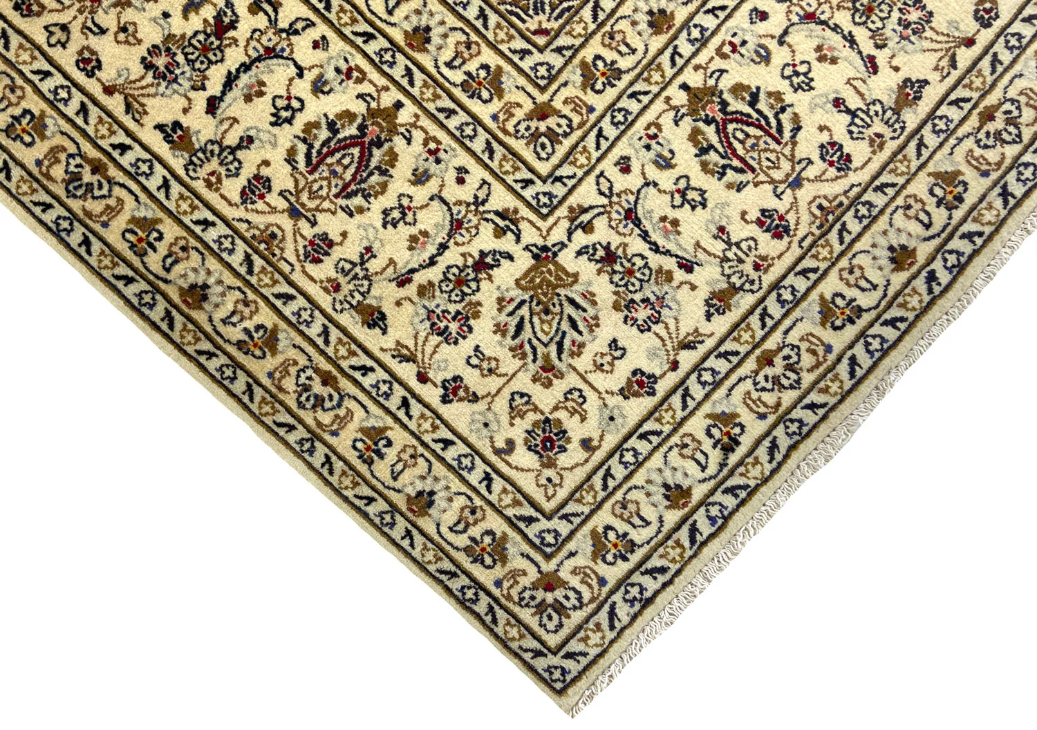 Kashan Perserteppich aus Iran, 314 × 199 cm