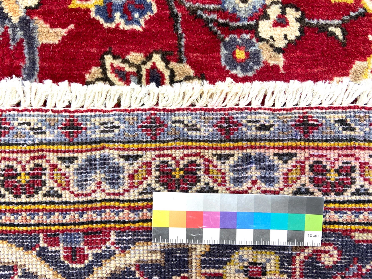 Handgeknüpfter Kashan Perserteppich 316 × 201 cm