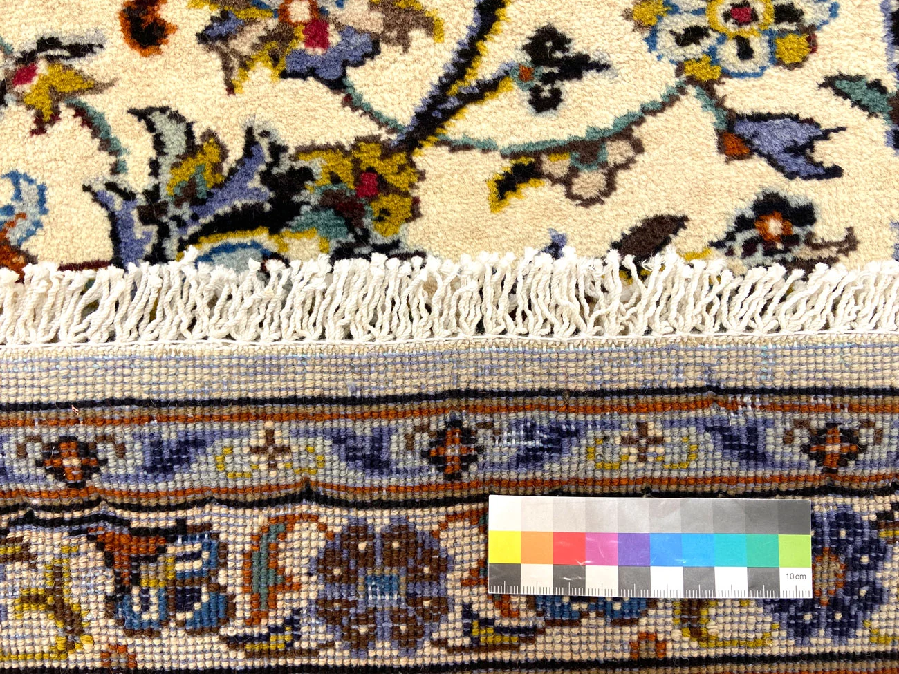 Handgeknüpfter Kashan Perserteppich, 320 × 215 cm, Wolle