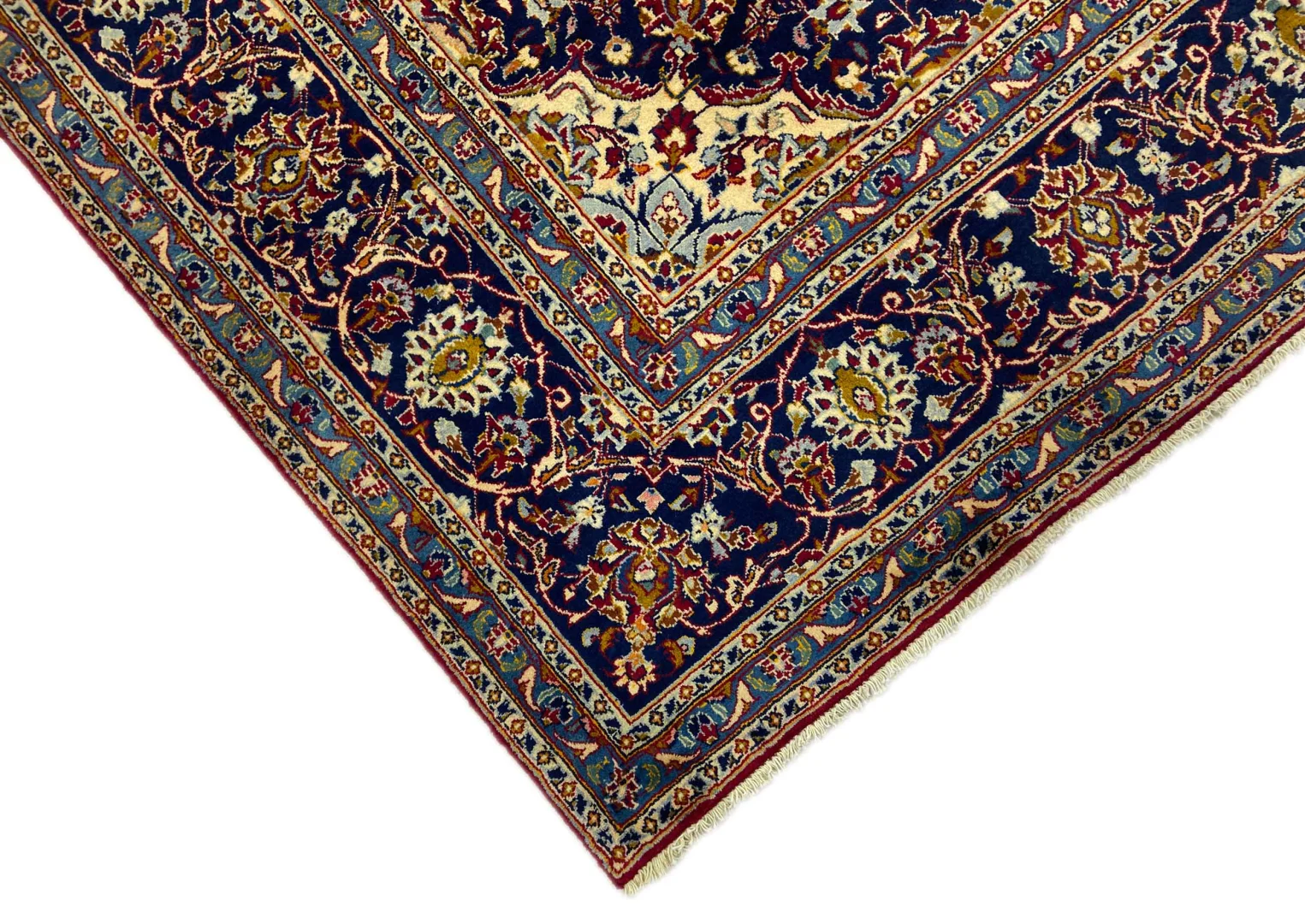 Kashan Perserteppich aus Iran, 366 × 255 cm