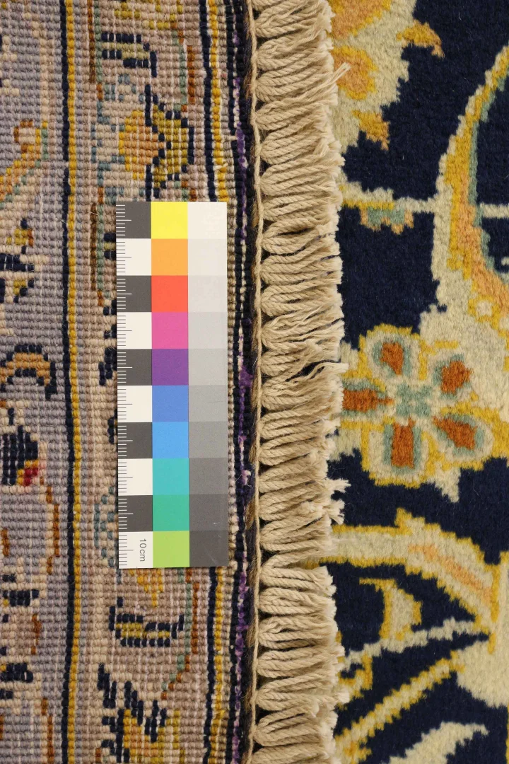 Handgeknüpfter Kashan Perserteppich, 395 × 296 cm, Wolle