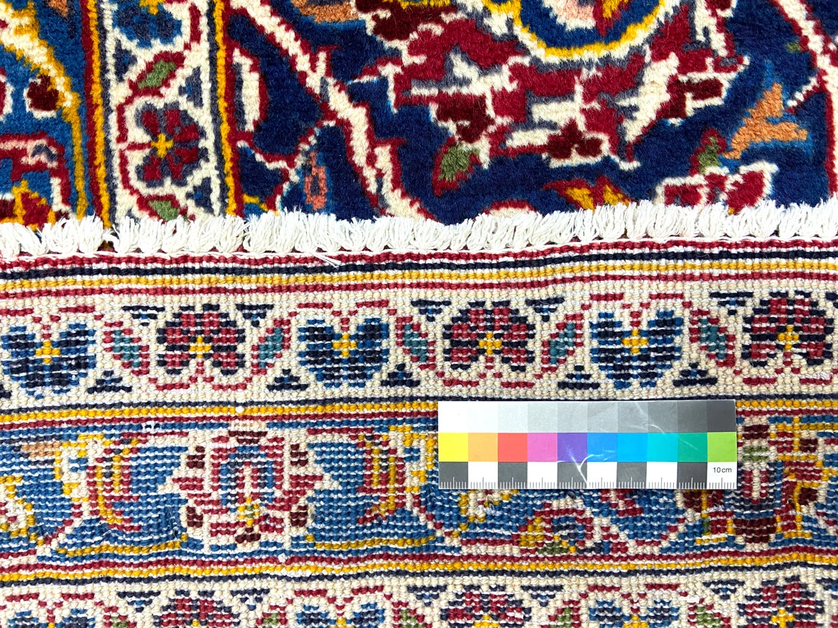 Kashan Perserteppich 405 × 269 cm aus Wolle, handgeknüpft