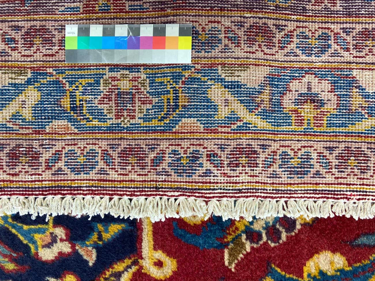 Kashan Perserteppich 407 × 294 cm aus Wolle, handgeknüpft