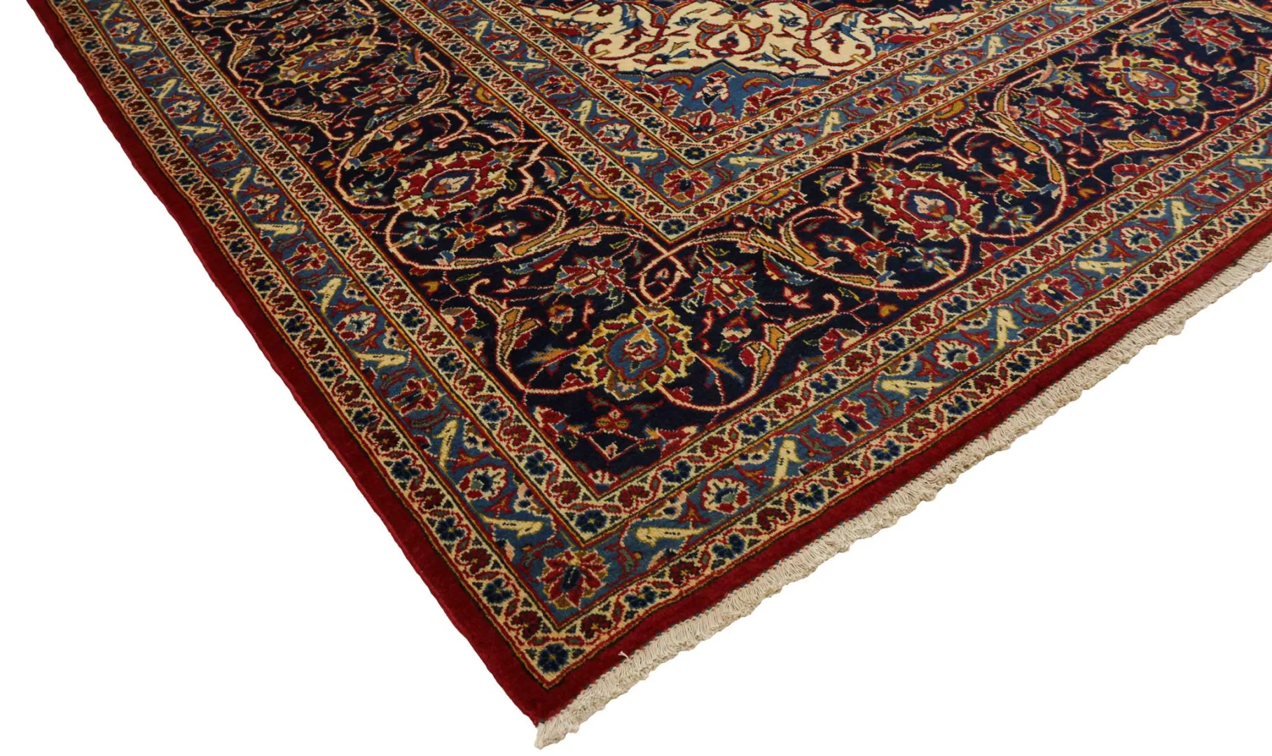Kashan Perserteppich aus Iran, 412 × 301 cm