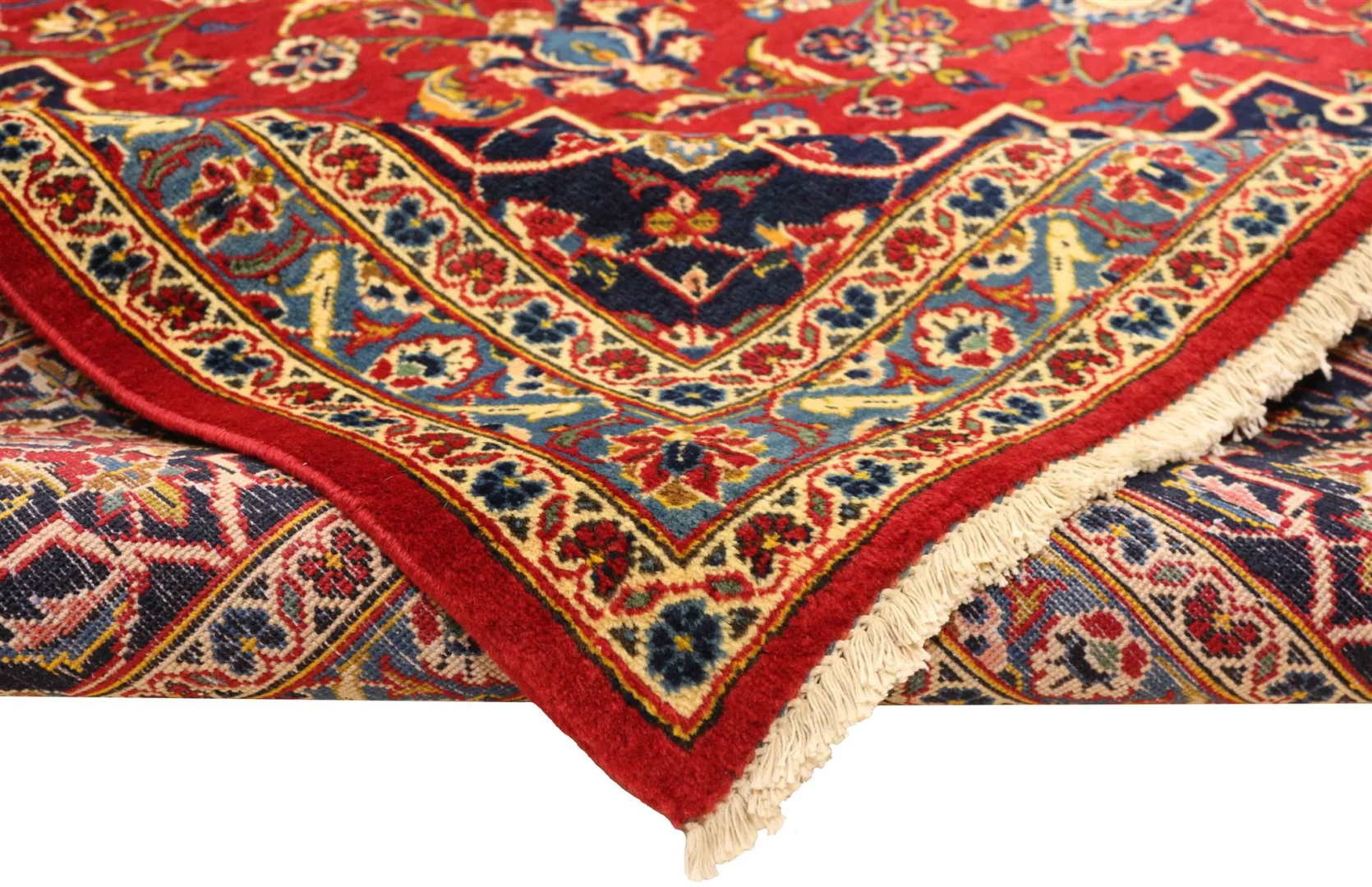 Kashan Perserteppich aus Iran, 412 × 301 cm
