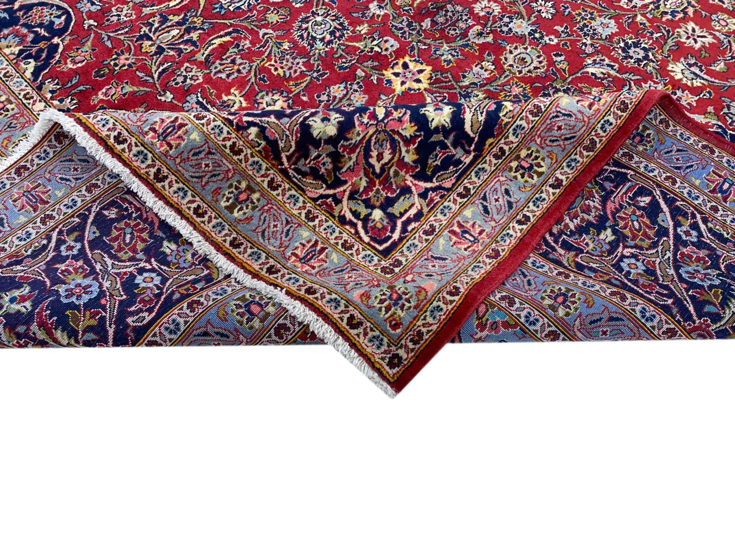Handgeknüpfter Kashan Perserteppich 425 × 305 cm