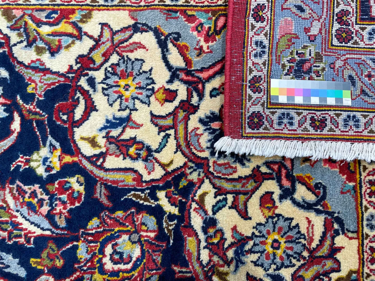 Handgeknüpfter Kashan Perserteppich 425 × 305 cm