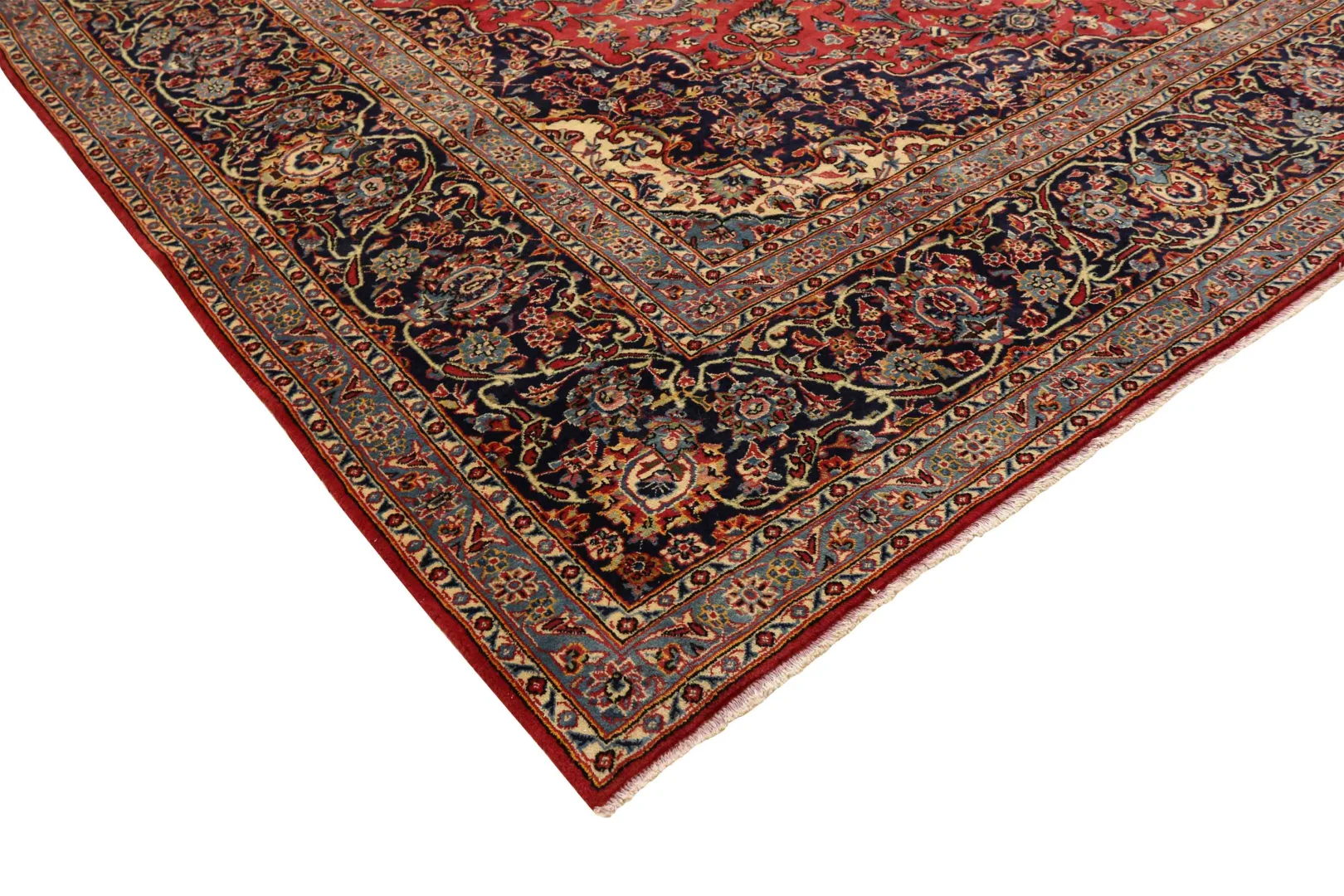 keshan-orientteppich-427-x-303-cm-300000-knoten-handgeknupft-3 Kashan Perserteppich aus Iran, 427 × 303 cm