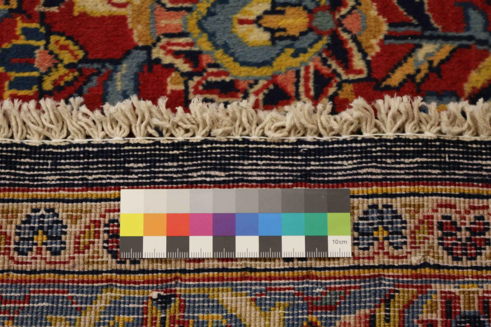 keshan-teppich-436-x-296-cm-100000-knoten-handgeknupft-perserteppich-5 Kashan Perserteppich 436 × 296 cm aus Wolle, handgeknüpft