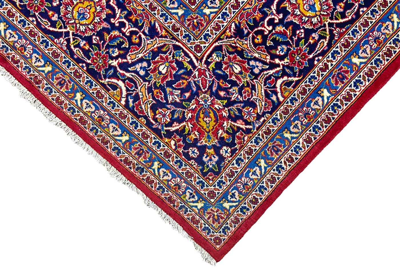 Handgeknüpfter Kashan Perserteppich 447 × 306 cm