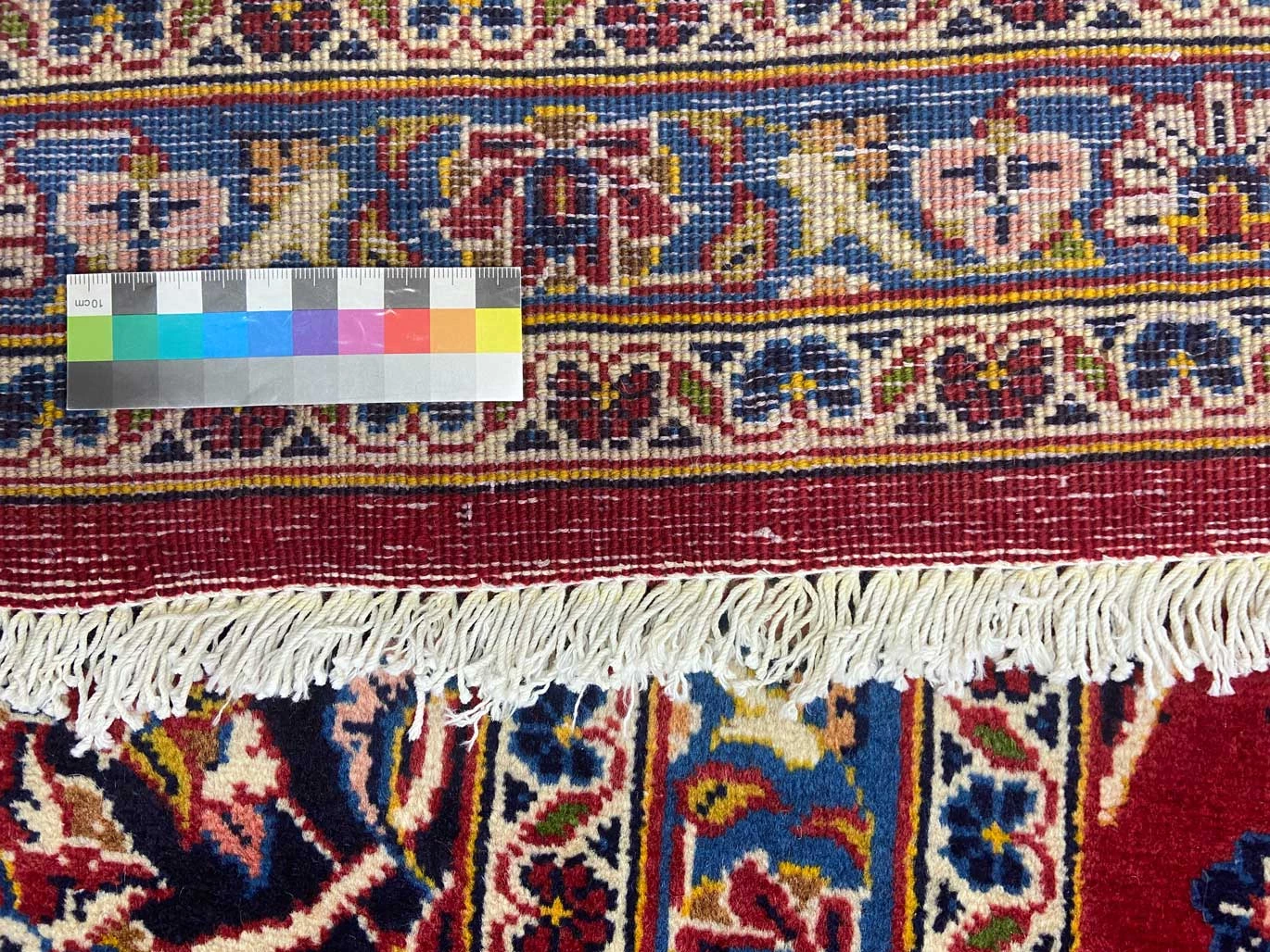 Handgeknüpfter Kashan Perserteppich 447 × 306 cm