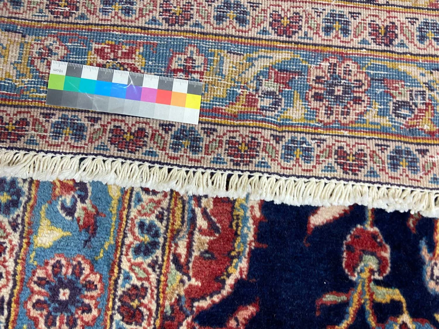 Kashan Perserteppich 452 × 295 cm aus Wolle, handgeknüpft