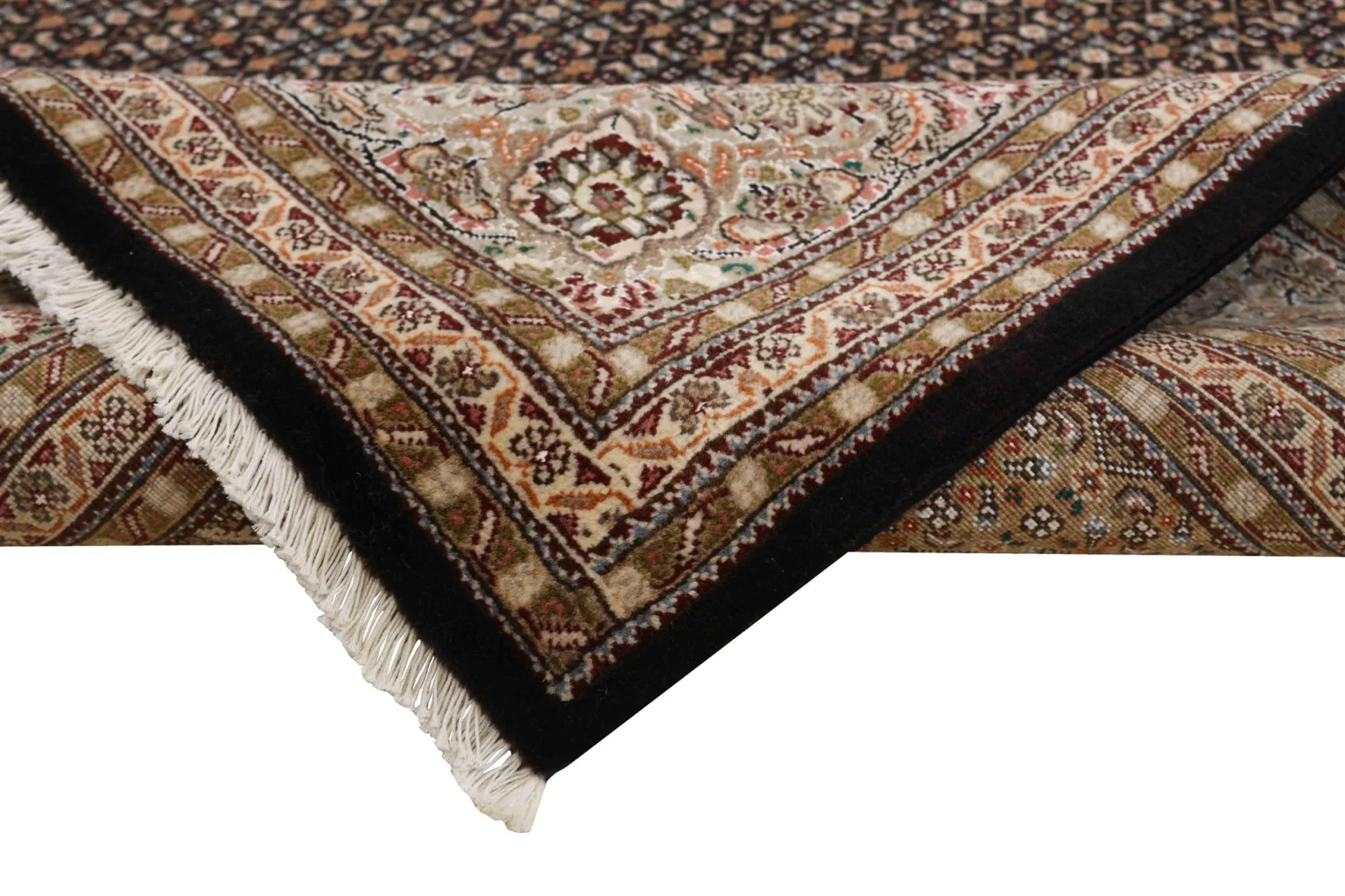 Täbriz Perserteppich 352 × 249 cm aus Wolle & Seide, handgeknüpft
