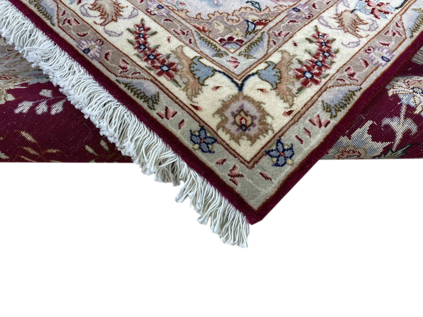 Täbriz Perserteppich 203 × 81 cm aus Wolle, handgeknüpft