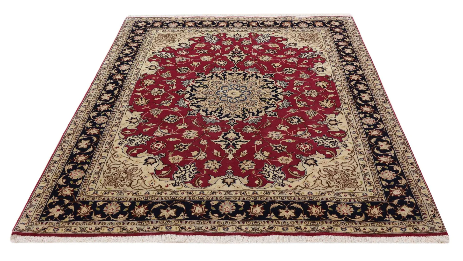 Handgeknüpfter Täbriz Perserteppich 200 × 150 cm
