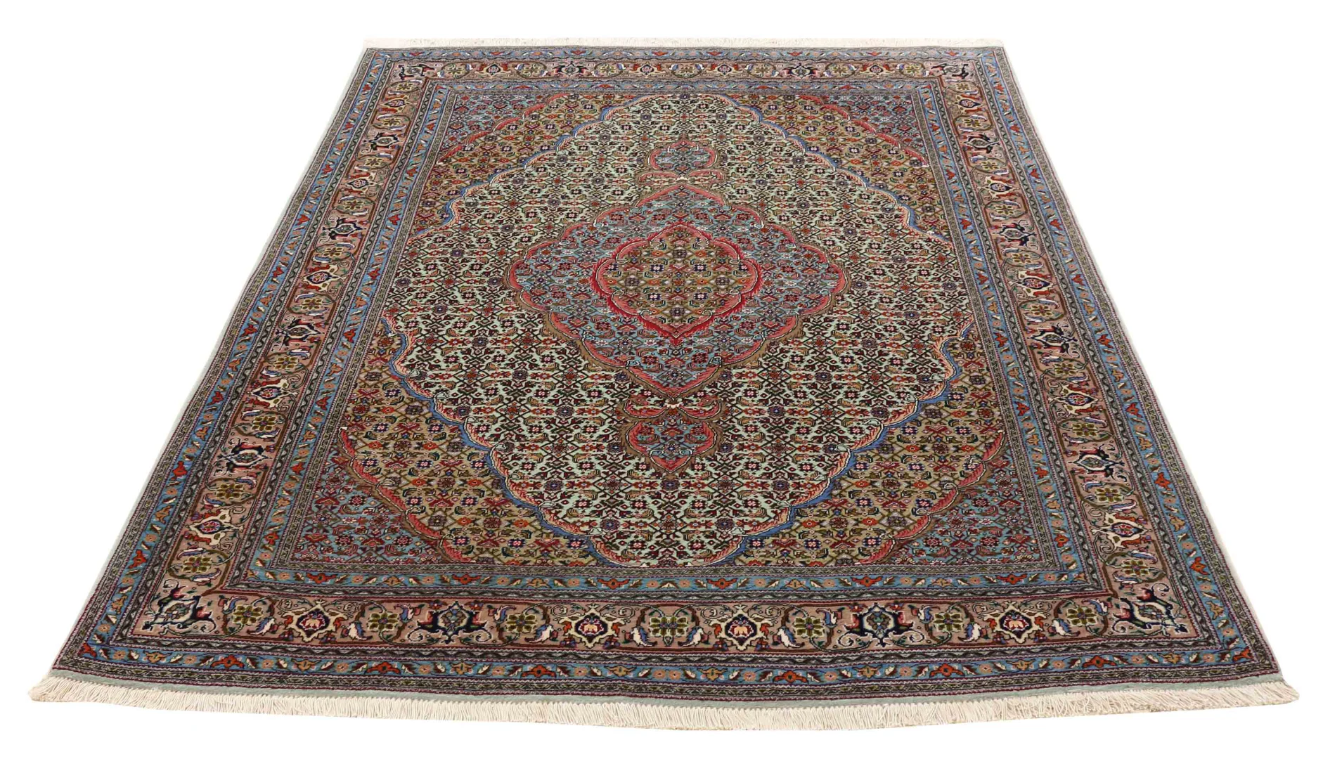 Täbriz Perserteppich aus Iran, 200 × 150 cm