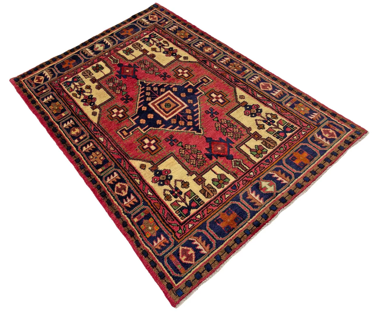 Perserteppich aus Iran, 209 × 138 cm