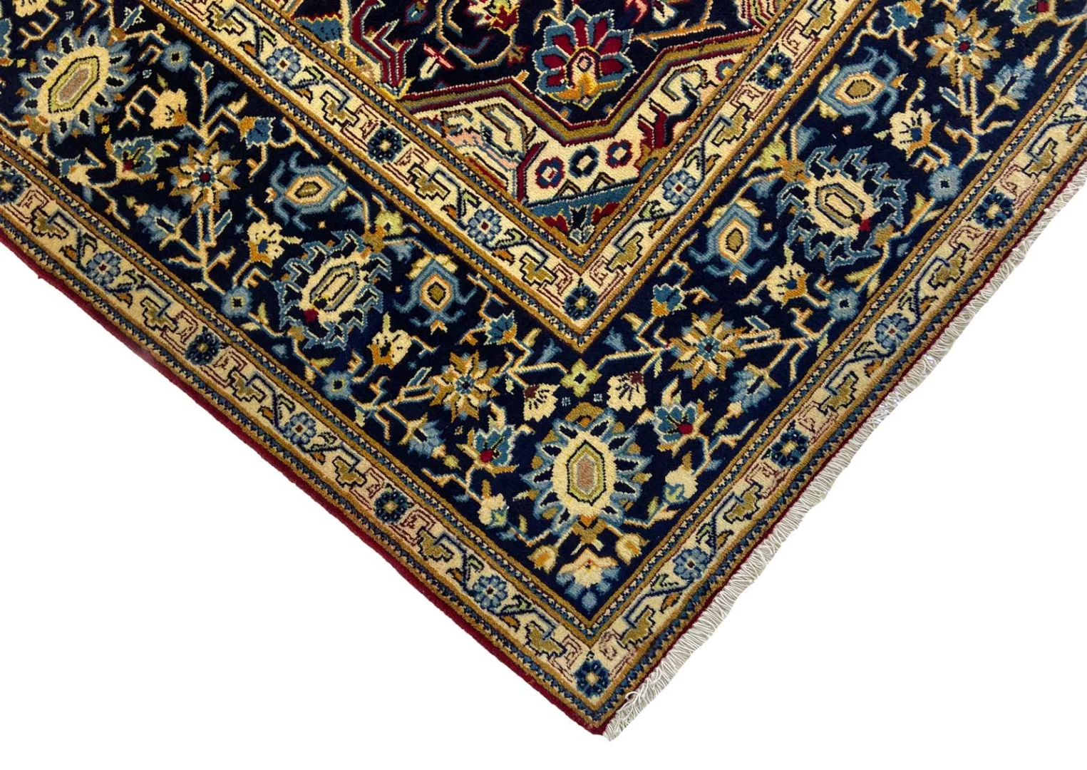 Perserteppich 317 × 219 cm aus Wolle, handgeknüpft