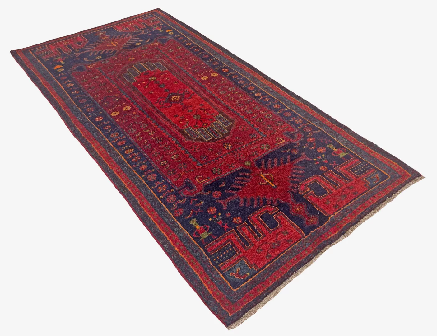 Perserteppich aus Iran, 267 × 139 cm
