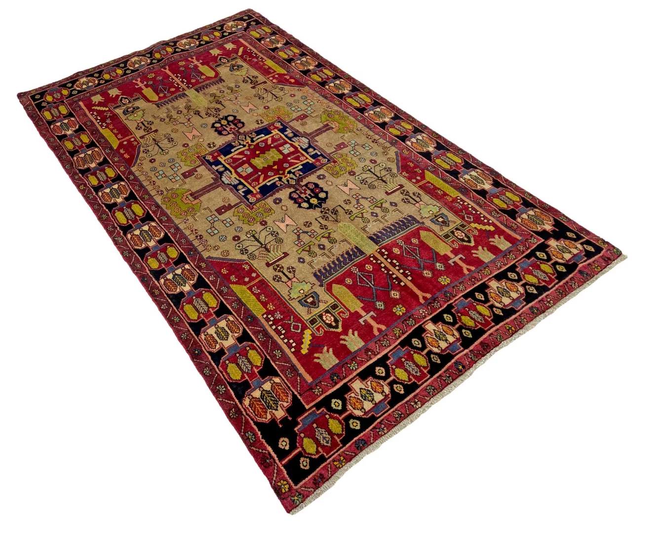 Handgeknüpfter Perserteppich 270 × 151 cm