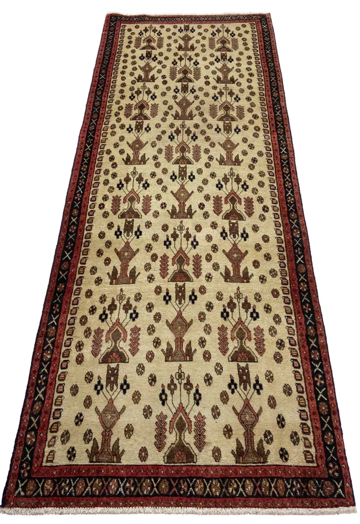 Perserteppich aus Iran, 239 × 81 cm