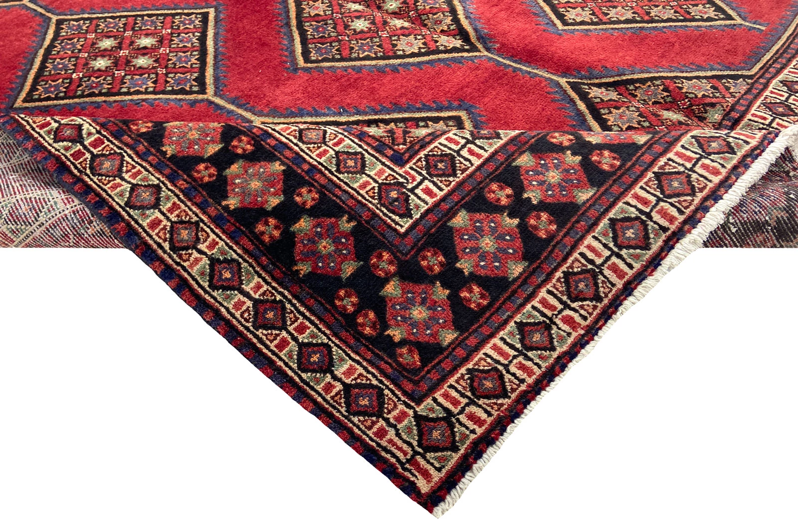 Handgeknüpfter Shiraz Perserteppich 295 × 204 cm