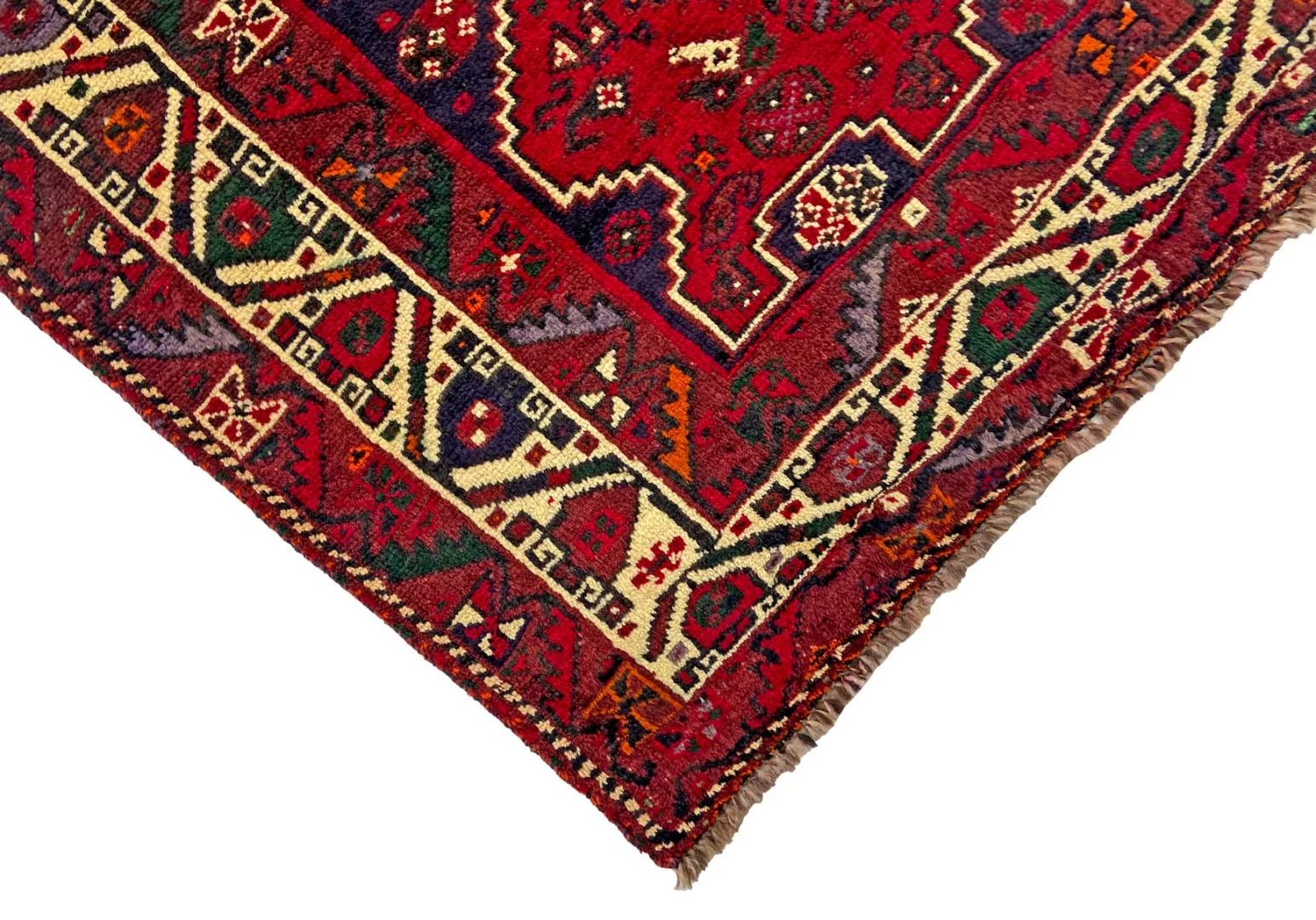 Shiraz Perserteppich 298 × 209 cm aus Wolle, handgeknüpft