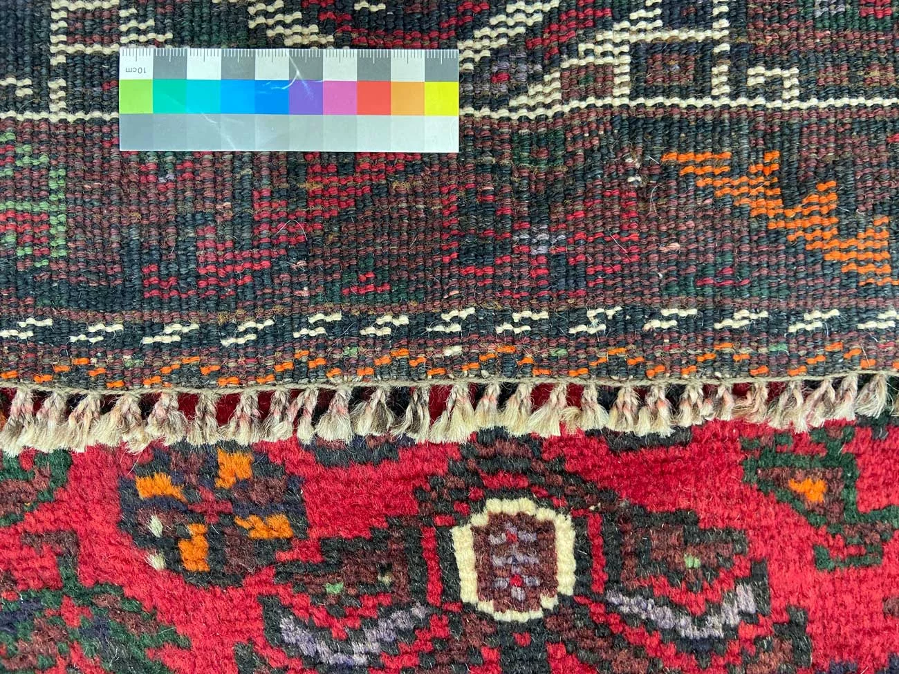 Shiraz Perserteppich 298 × 209 cm aus Wolle, handgeknüpft