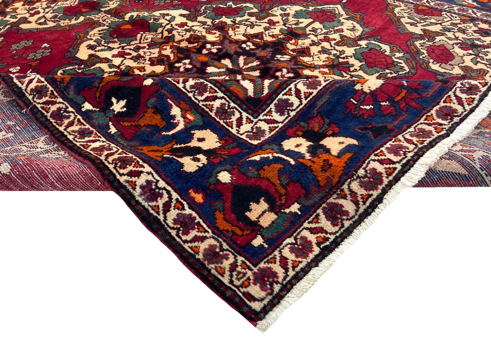 Shiraz Perserteppich 317 × 218 cm aus Wolle, handgeknüpft