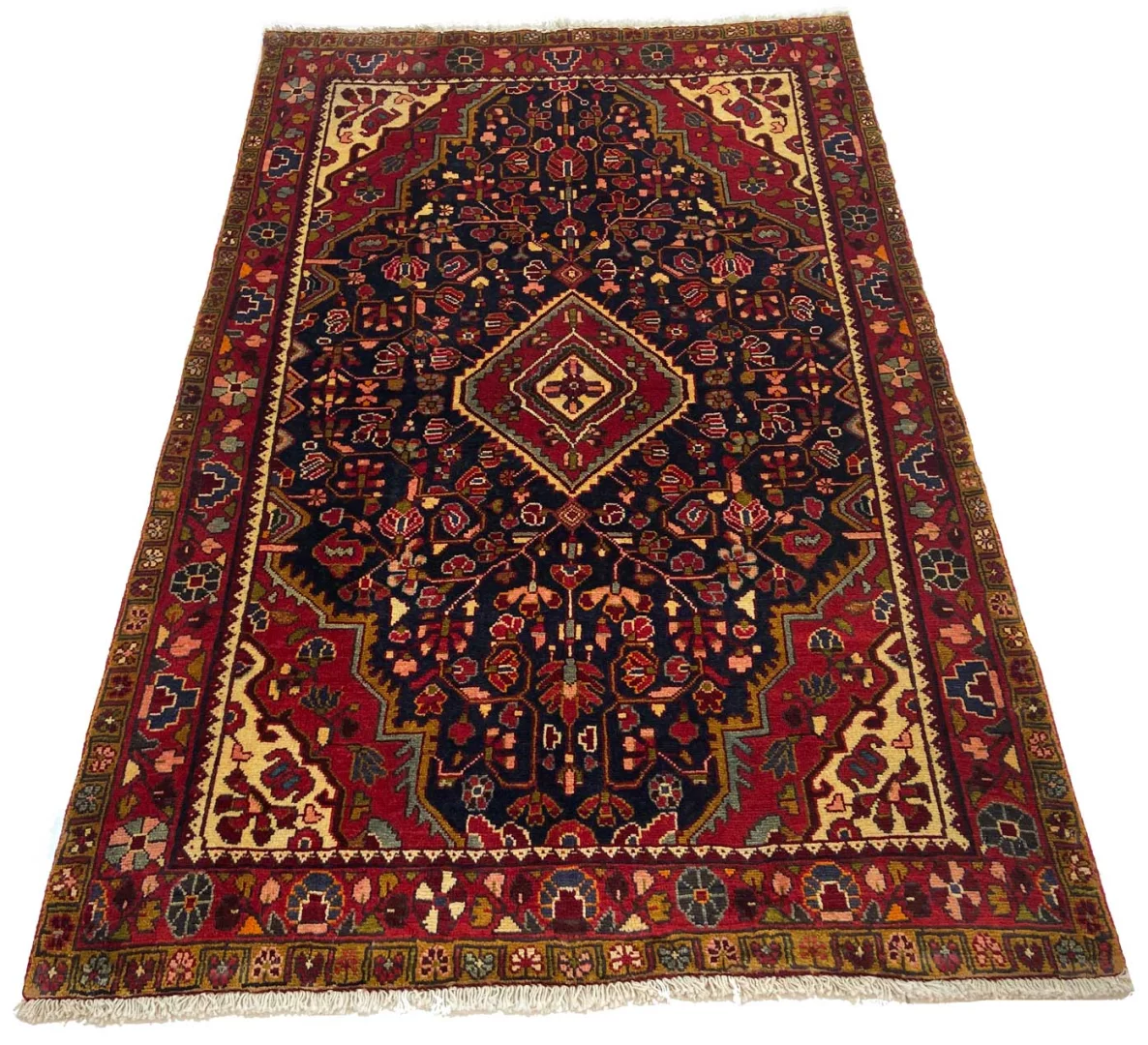 Perserteppich 175 × 114 cm aus Wolle, handgeknüpft