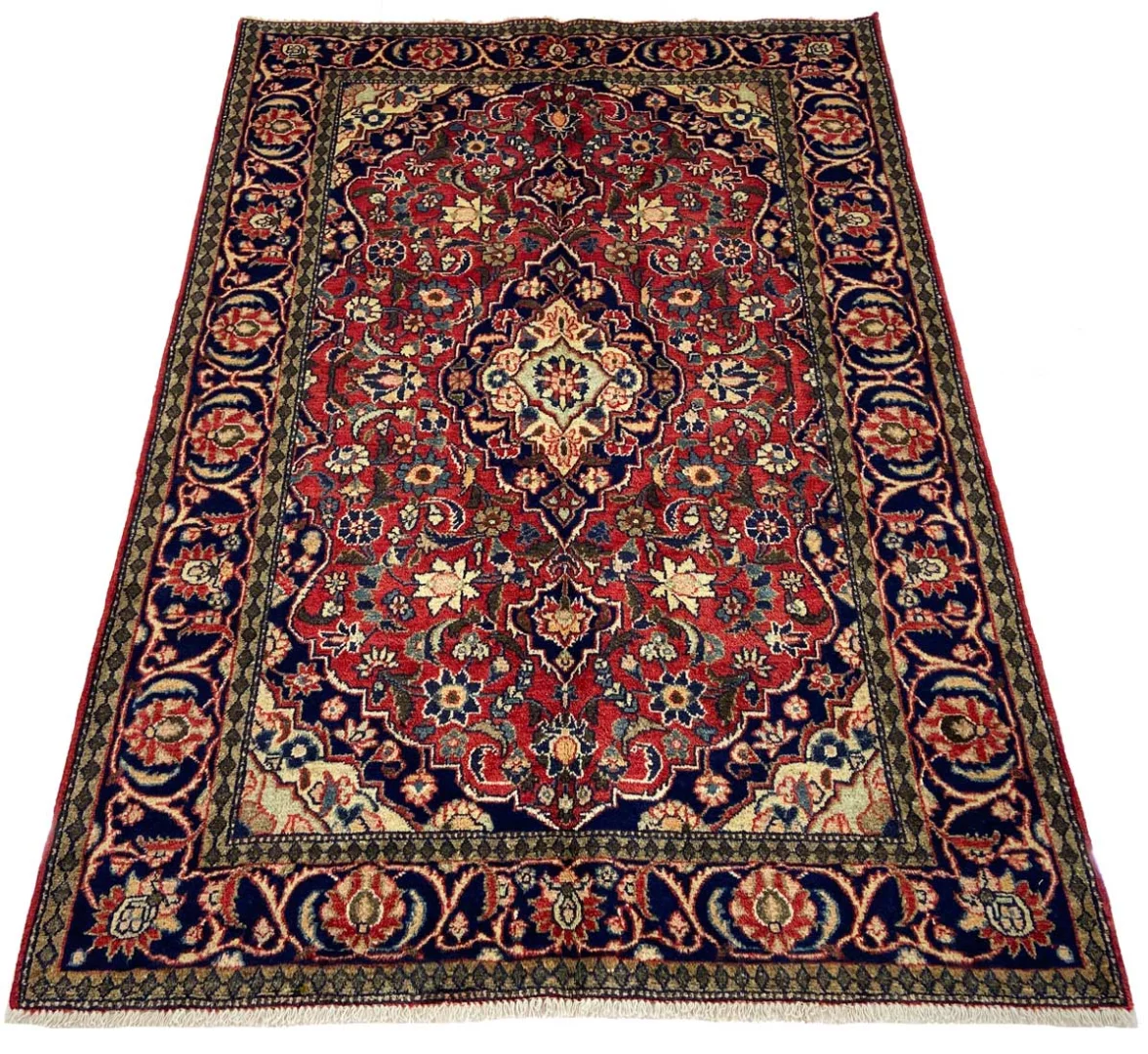 Handgeknüpfter Perserteppich 197 × 133 cm
